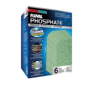 Fluval Almohadilla Elimina Fosfato 307/407, 6uds