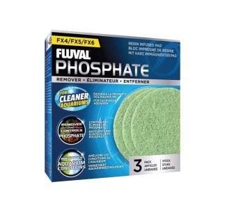 Fluval  Almohadilla Elimina Fosfato FX4/FX6, 3uds