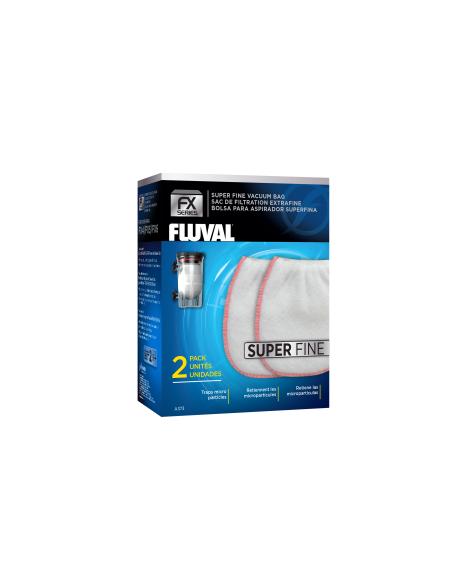 Fluval Bolsa Súper Fina para Aspiradora FX – Pack 2 unidades