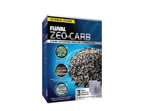 Fluval Zeo-Carb, 450g, 3x150g