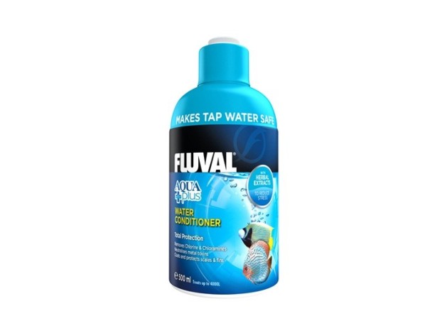 Fluval Aquaplus Acondicionador de agua, 500 ml