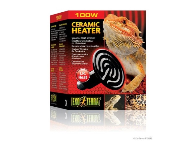 Exo Terra Lámpara de Cerámica Calefactora, 100W