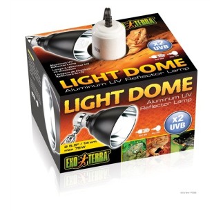 Exo Terra Light Dome Portalámparas, 14cm
