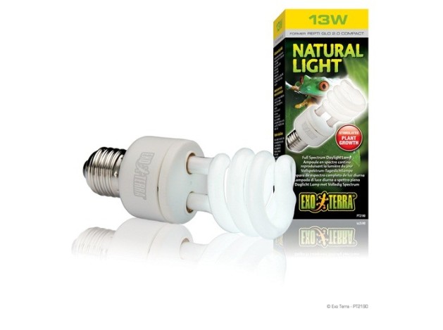 Exo Terra Natural Light Bombilla, 13W