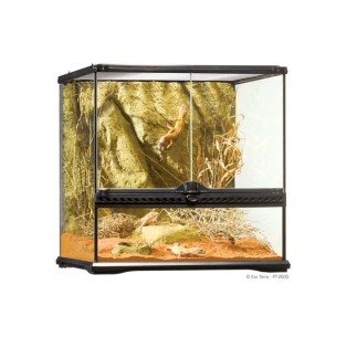 Exo Terra Terrario S/Wide, 90L, 45x45x45cm