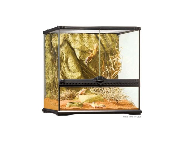 Exo Terra Terrario S/Wide, 90L, 45x45x45cm