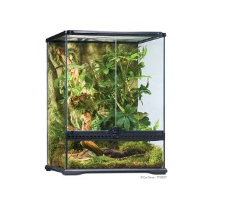 Exo Terra Terrario S/Tall, 120L, 45x45x60cm