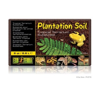 Exo Terra Plantation Soil Coco Comprimido, 8,8 L