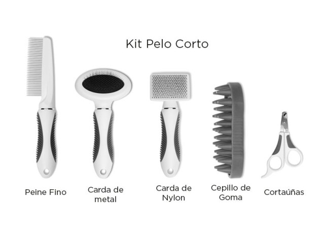 Catit Grooming Kit, Pelo Corto