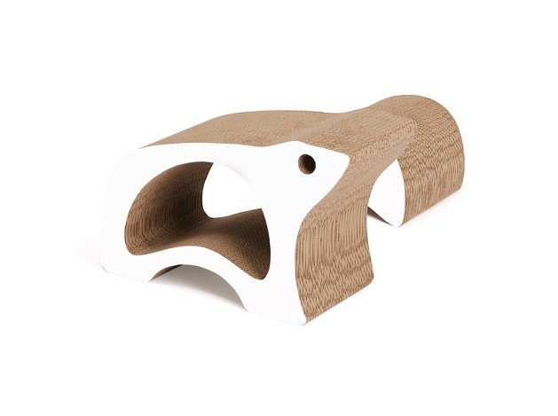 Catit Zoo Rascador Oso Polar 2-en-1