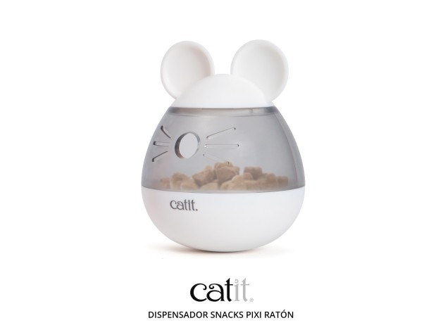 Catit PIXI Dispensador de Snacks, Ratón