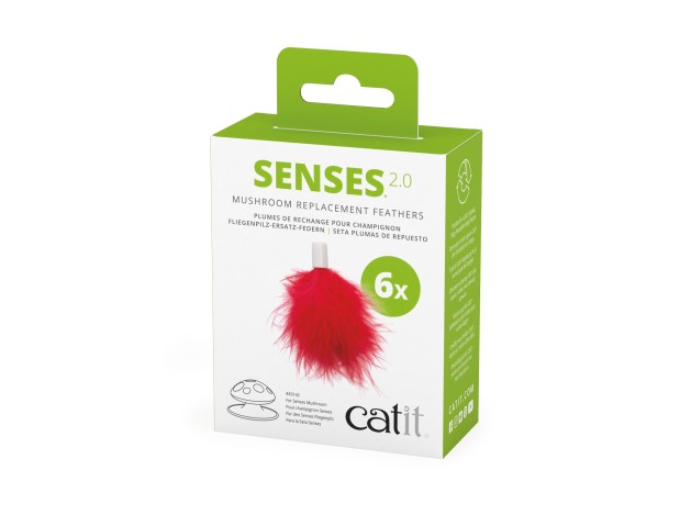Catit Senses 2.0 Repuesto Plumas 6Pc