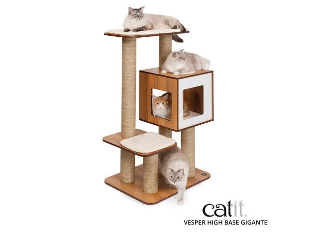 Catit Vesper High Base Gigante, Roble