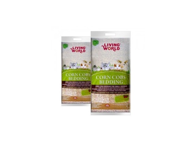 Living World Corn Cobs, Fresa 10L - Pack de 5...