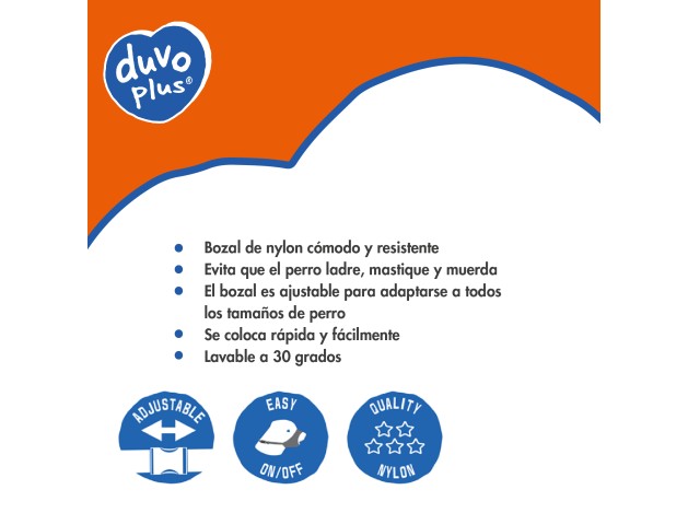DUVO Bozal Nylon Talla S