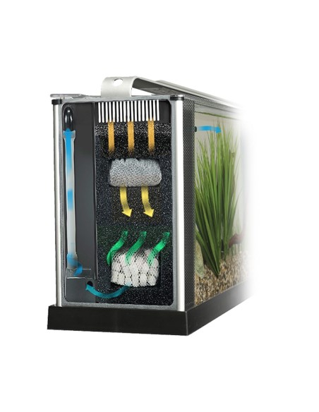 Fluval Spec Nano Acuario Negro, 10L