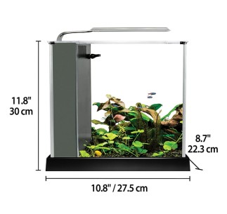 Fluval Spec Nano Acuario Blanco, 10L 2
