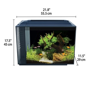 Fluval Spec Nano Acuario Negro, 60L 2