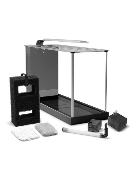 Fluval Evo Acuario Marino, Negro, 19L