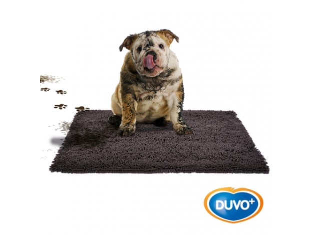 DUVO ALFOMBRA MAGICLEAN GRIS 90 x 65 CM