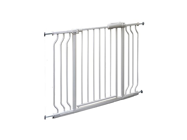 DUVO BARRERA DE SEGURIDAD CON PUERTA 75-110 CM
