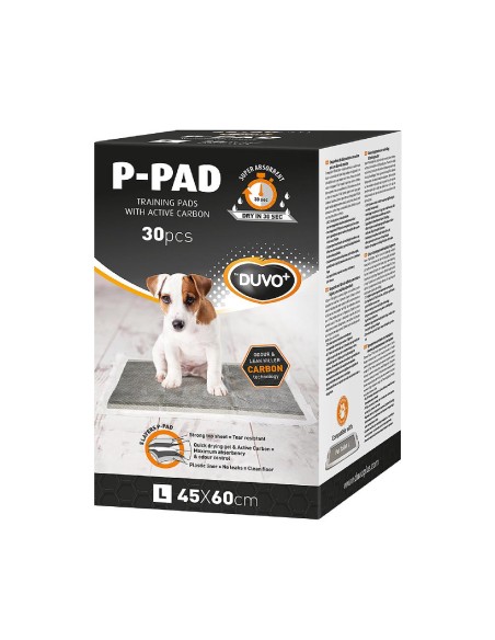 DUVO EMPAPADORES DE ORINA CARBON 30 UNI