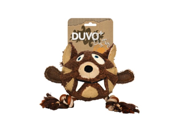 DUVO JUGUETE PERRO FELPA TIGRE 24 x 24 x 9 CM