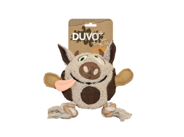 DUVO JUGUETE PERRO FELPA VACA 30 x 24 x 10 CM