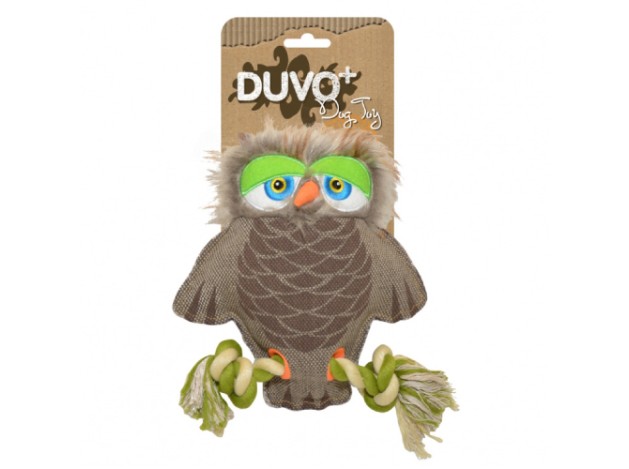 DUVO JUGUETE PERRO LONA BUHO 21 X 19 X 5 CM