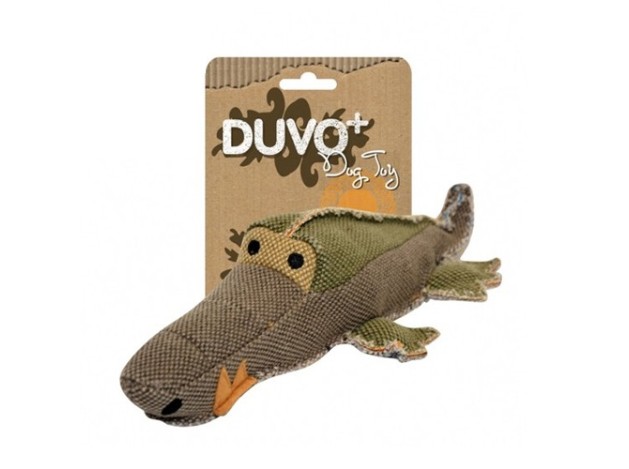 DUVO JUGUETE PERRO LONA COCODRILO 31 x 14 x 8 CM