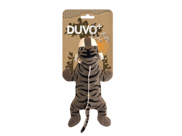 DUVO JUGUETE PERRO LONA TIGRE 32 x 18 x 10 CM