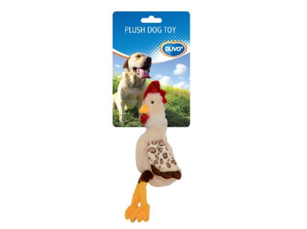 DUVO JUGUETE PERRO PELUCHE POLLO PEQUEÑO 35 x...