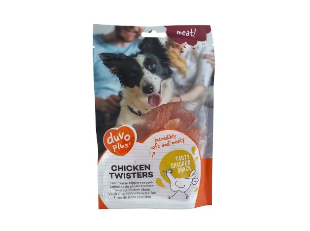 DUVO MEAT TWISTERS DE POLLO BOLSA 80 GR