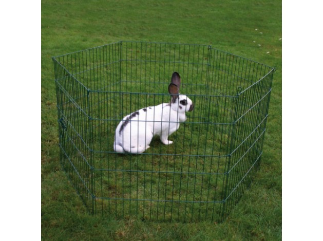 DUVO PARQUE METALICO ROEDORES 6 PANELES 60 x 60 CM