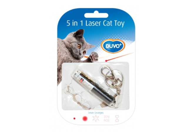 DUVO PUNTERO LASER GATOS 5 POSICIONES 13 x 2,5...