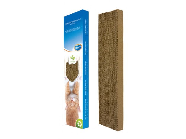 DUVO RASCADOR GATO CARTON CON CATNIP 50 x 13 x 6 CM