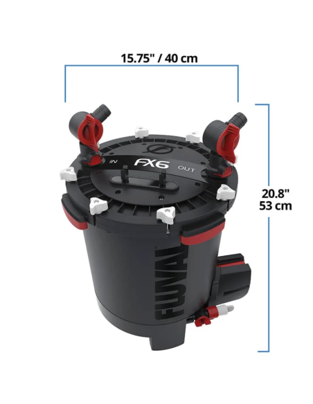 Fluval Filtro Externo FX6, 1500L