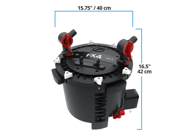 Fluval Filtro Externo FX4, 1000L
