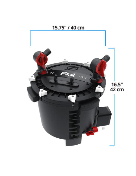 Fluval Filtro Externo FX4, 1000L