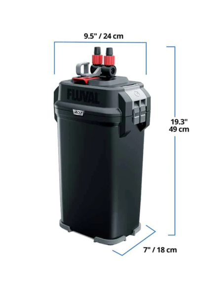 Fluval Filtro Externo 407, 500L