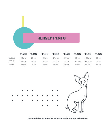 OFERTA MI&DOG JERSEY ESTAMPADO CON PUÑOS GUINDILLA T25