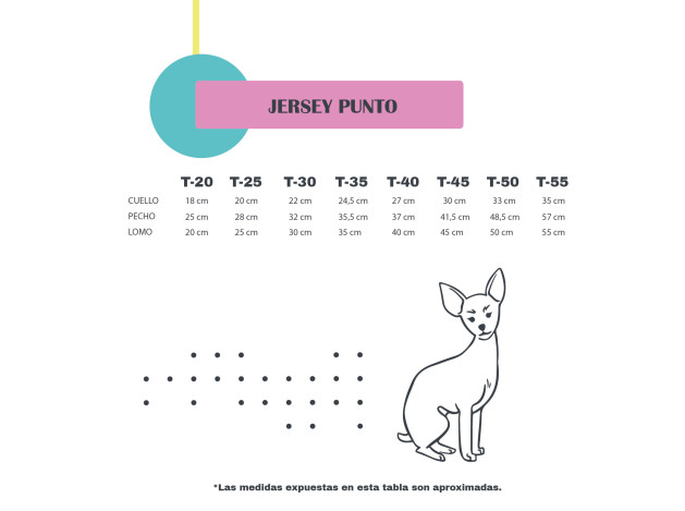 Mi&Dog Jersey Punto Rombos T-25