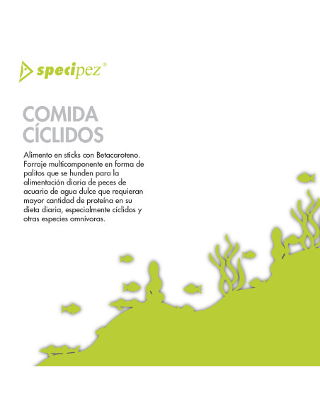 Comida cíclidos Specipez