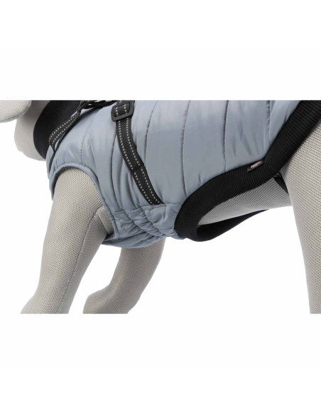 Trixie Abrigo Pontis con arnés Gris
