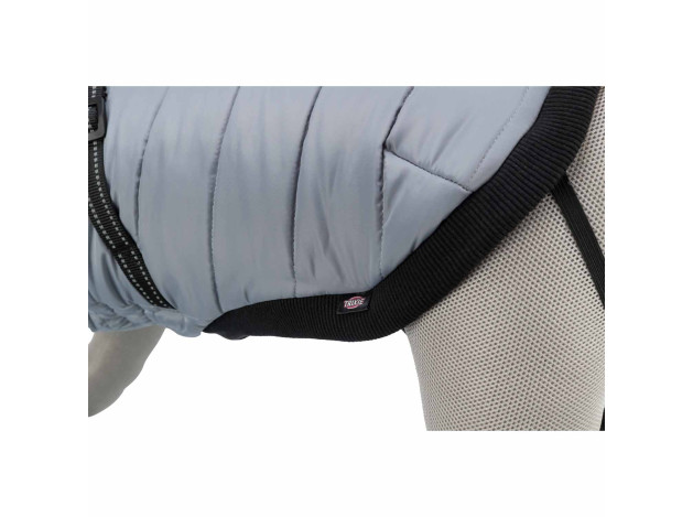 Trixie Abrigo Pontis con arnés Gris