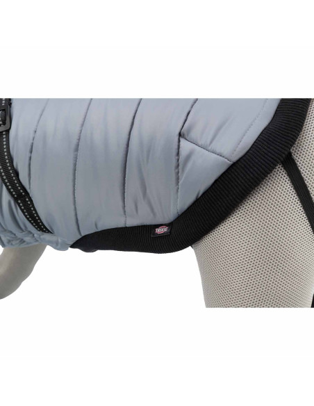 Trixie Abrigo Pontis con arnés Gris