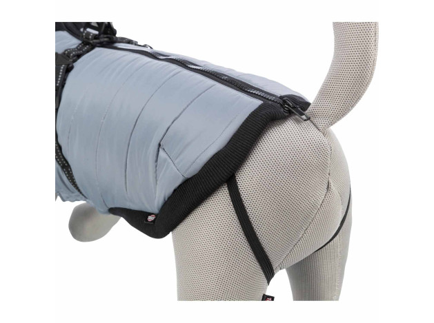 Trixie Abrigo Pontis con arnés Gris