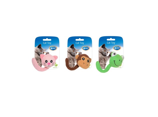 Oferta Duvo Juguete de gato animales con cola...