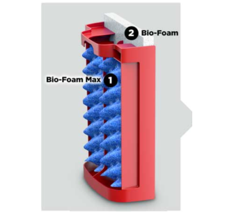 Fluval Bio-Foam Max Azul 407, 2uds 2