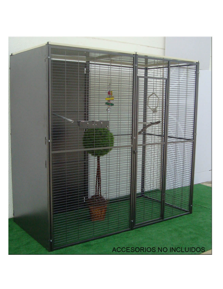 Voladero Loro 4x1 metros con habitaculo de Seguridad